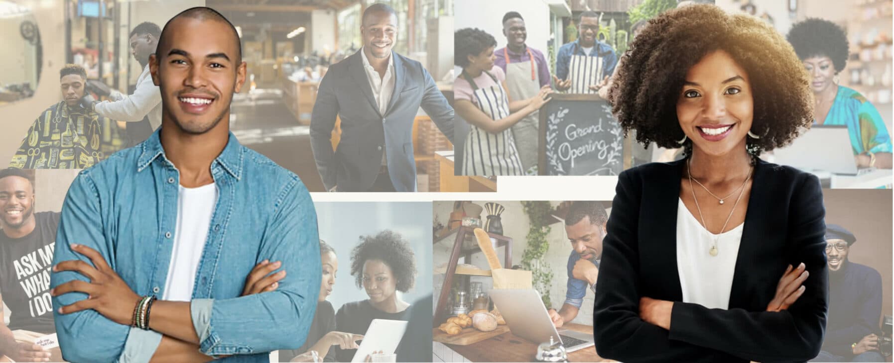 Business owners in the Vivian's Door community